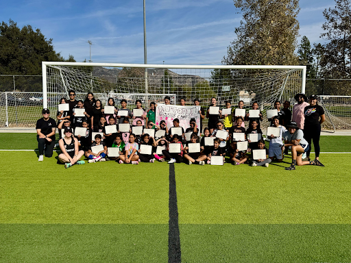 Angel City FC x GPLA with LA Parks and Rec Sylmar Camp