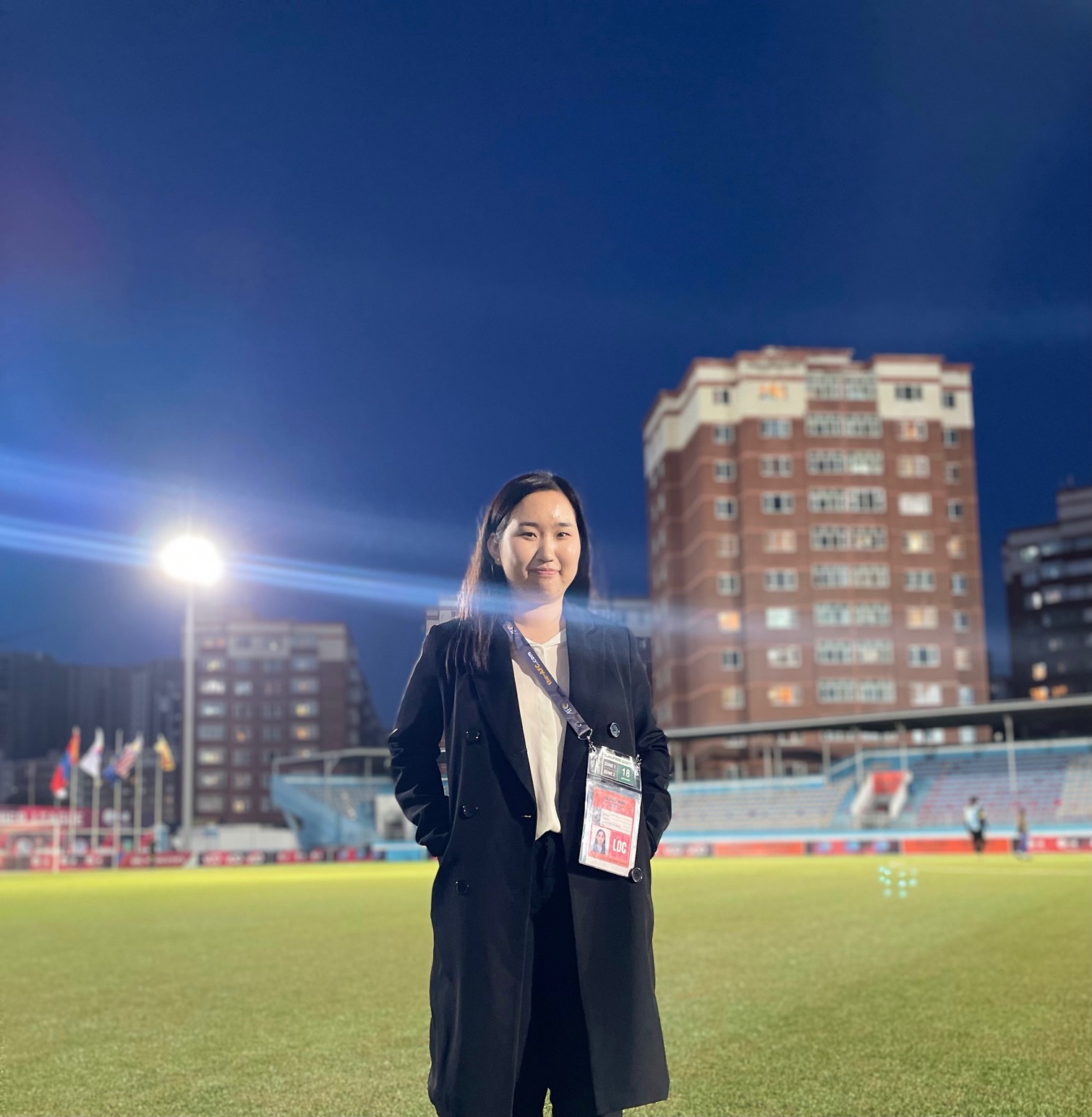Enkhjin Dalaibayar, Mongolian Football Federation, International Relations Officer