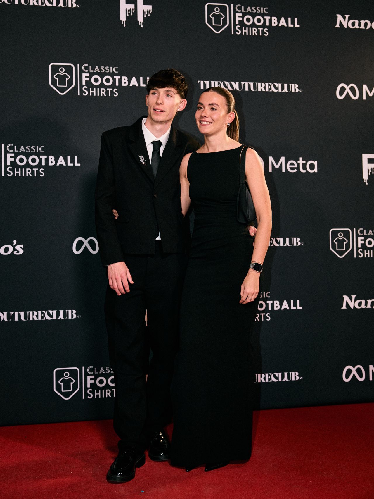 Footballer Fits founder Jordan Clarke at the Footballer Fits Gala in November