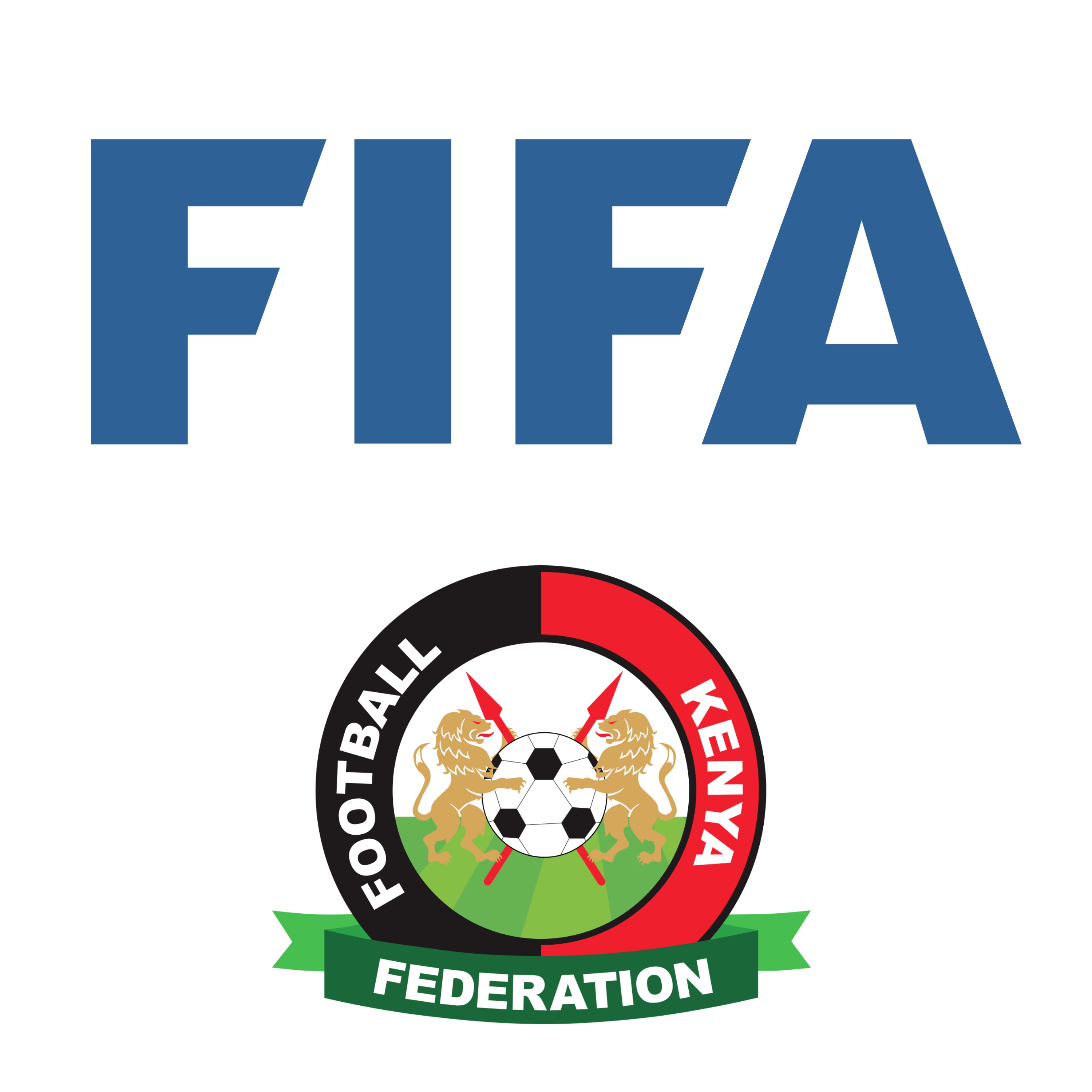 FIFA Logo and Kenya Football Federation Logo
