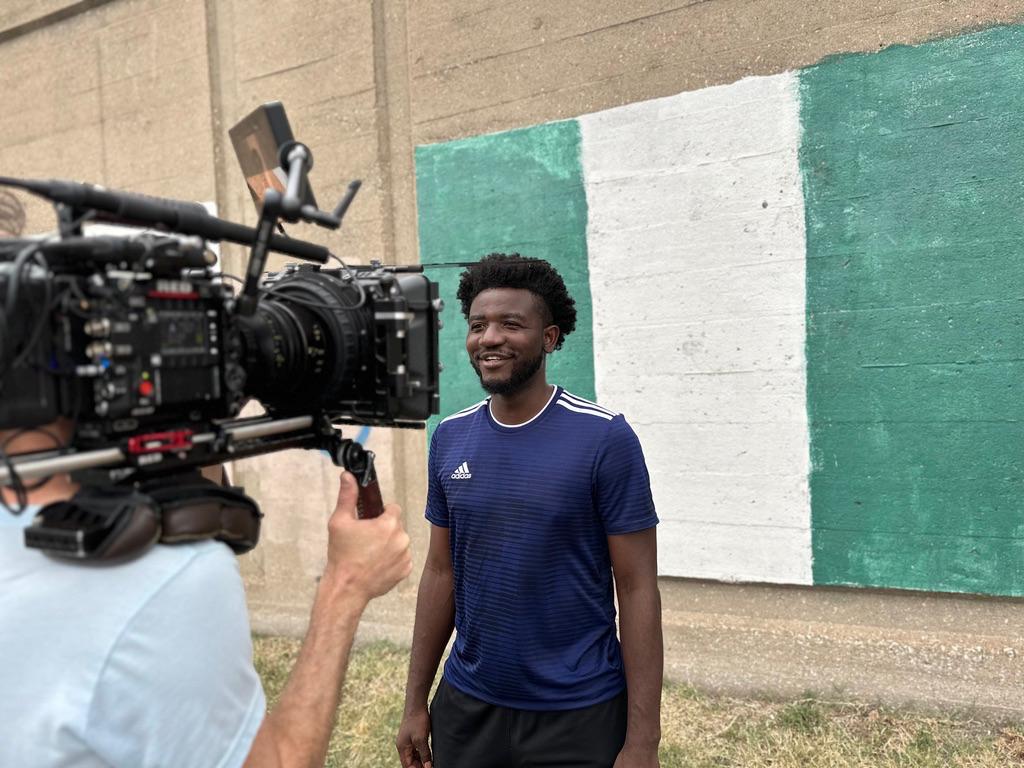 Director Josh Gloer with Global FC - Chasing Goals Documentary