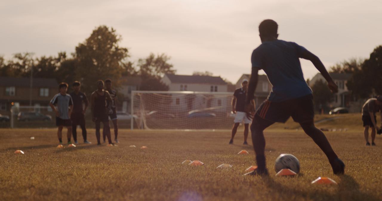 Director Josh Gloer with Global FC - Chasing Goals Documentary