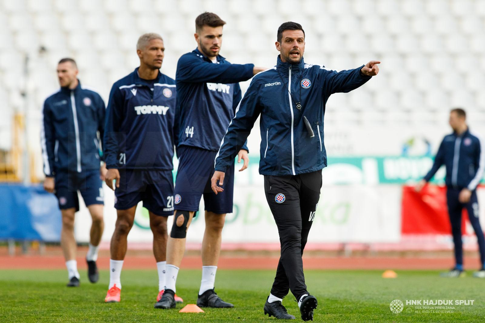 Valerio Zuddas. football coach at Hajduk Split